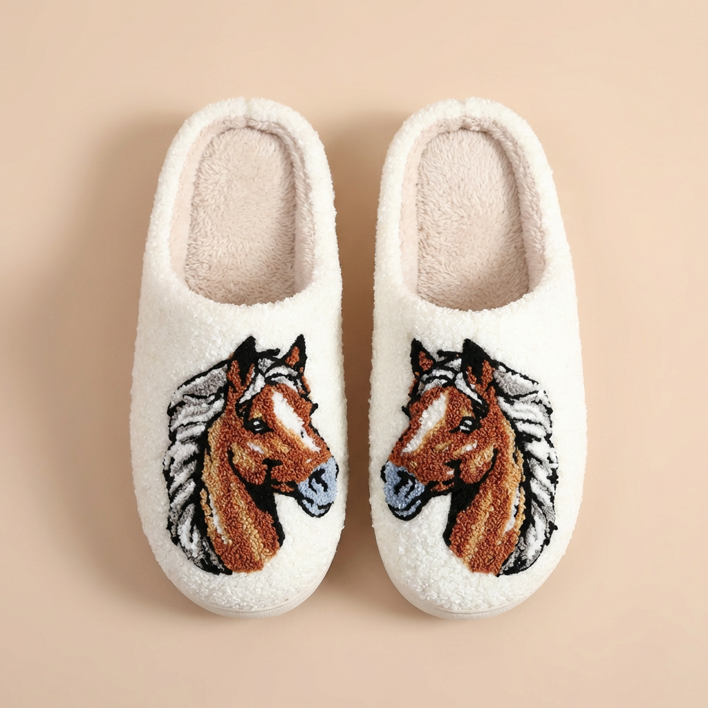Pantufa Cavalo Pocotó - Seus Pés Sempre Quentinhos