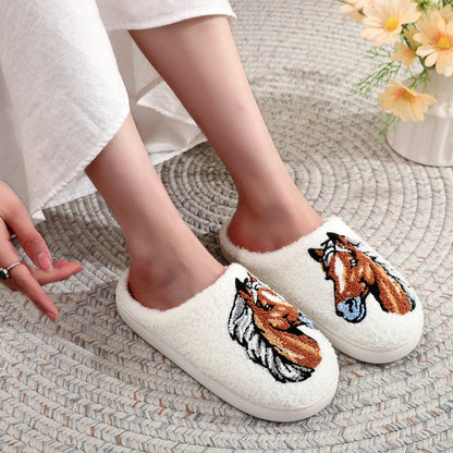Pantufa  Cavalo Pocotó - Seus Pés Sempre Quentinhos