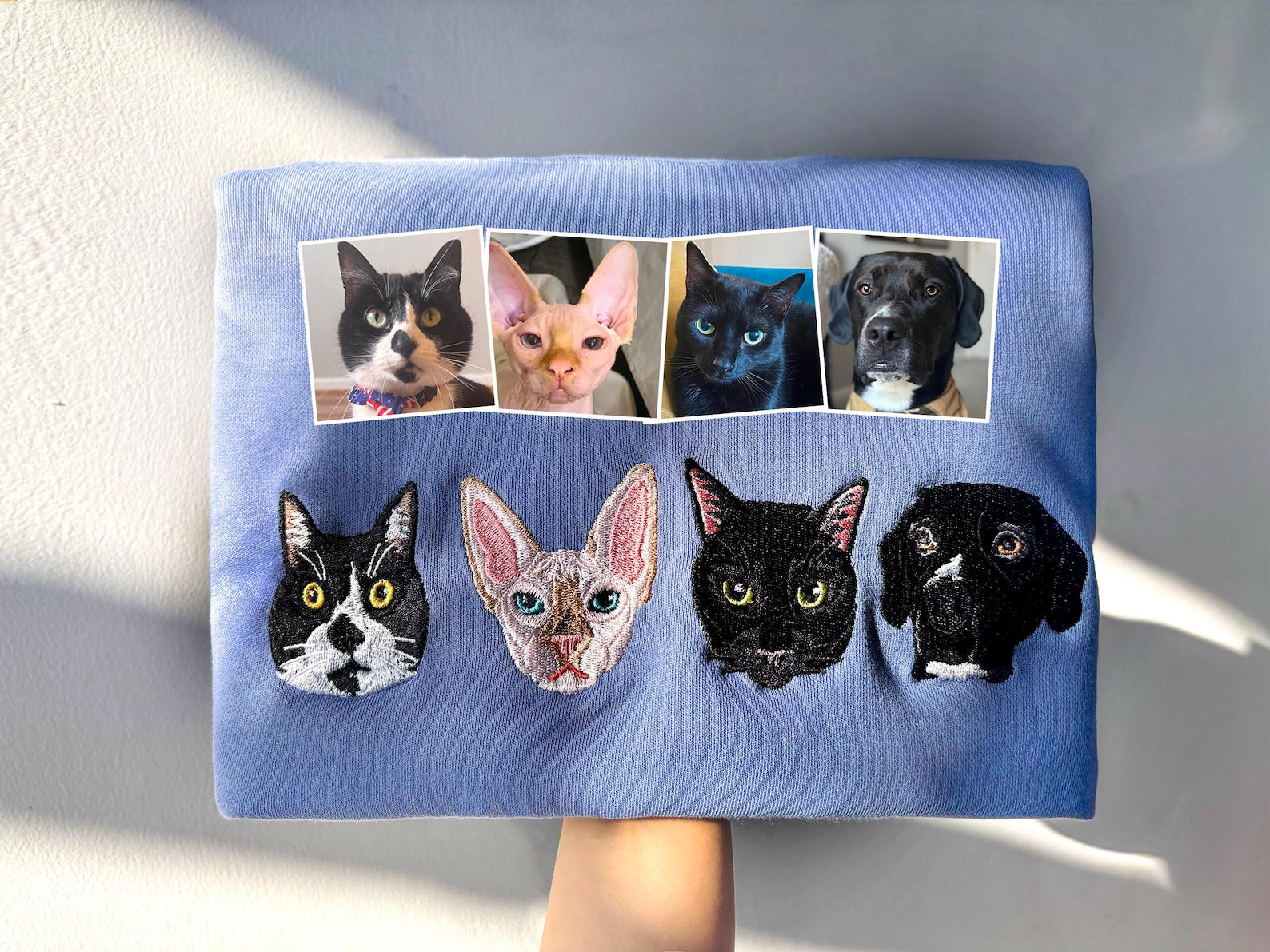 Casaco Bordado Colo Pet- Eternize seu Pet com Você